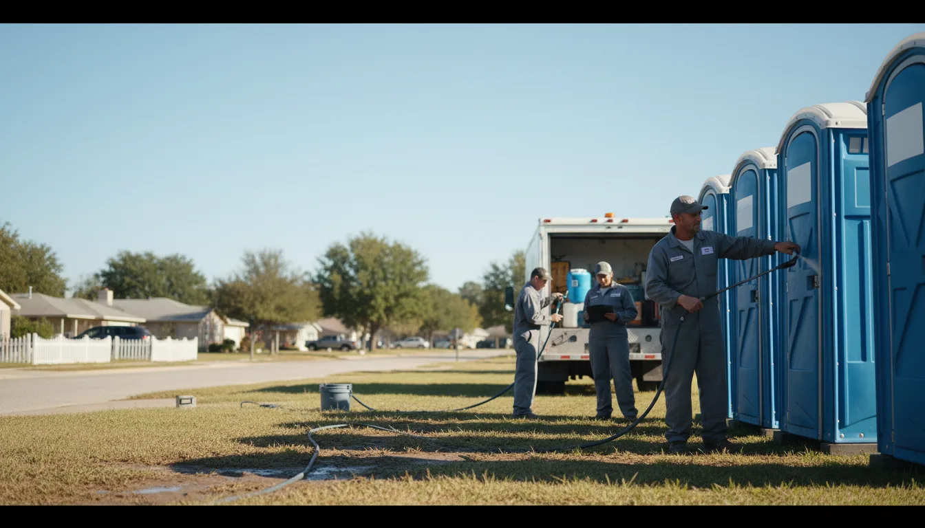 Long-Term Portable Toilet Rental in Mineola, TX near me
